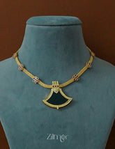 ZR1011932-  Gold Plated Kerala Traditional Palakka  Necklace 2-Zilmor